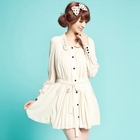 Angel Love - Beaded Collar Shirtdress