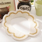JK2 - Scallop-Trim Beaded Collar