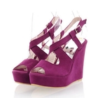 Grace Candy - Cross-Strap Wedges