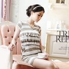 Melissa - Layer-Front Striped Dress