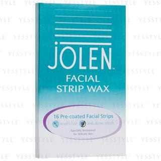 Facial wax strip