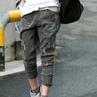 REDOPIN - Distressed Low-Crotch Jeans