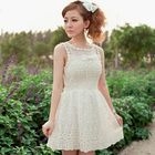 Angel Love - Sleeveless Beaded Lace Dress