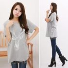 Envy Look - Deer Print T-Shirt