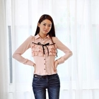 STYLEKELLY - Frill-Accent Blouse