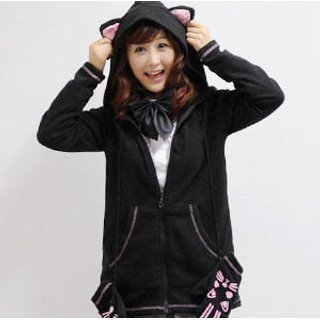 cat ears hoodie