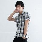 MR.PARK - Plaid Shirt with Detachable Hood