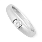 Keleo - Tailor-made 18K White Gold Ring with Diamonds