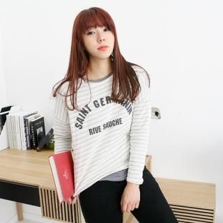 Striped Printed Top Striped Printed Top