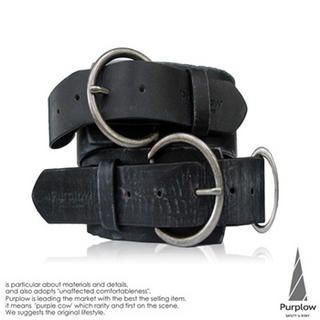double Ring Genuine Leather Belt double Ring Genuine Leather Belt