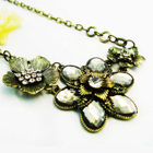 Fit-to-Kill - Classical Gemstone Indian Style Diamond Necklace -Copper