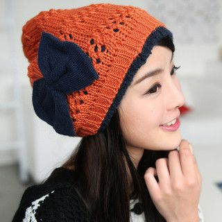 Bow-Accent Beanie Bow-Accent Beanie
