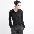 yeomong - Long-Sleeve Blouse