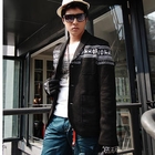 MURATI - Shawl Collar Nordic Print Cardigan