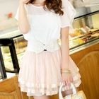 Tokyo Fashion - Beaded Bow Elasticized Belt