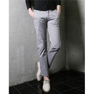 Cropped Straight Leg Cotton Pants Cropped Straight Leg Cotton Pants