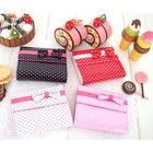 SHY SHY - Bow-Accent Dotted Wallet