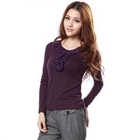 O.SA - Long-Sleeve Frill-Trim Top 