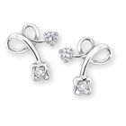 MaBelle - 'Love Berries Collection' 18K White Gold Diamond Earrings MaBelle - 'Love Berries Collection' 18K White Gold Diamond Earrings