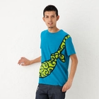 Buden Akindo - Short-Sleeve Printed T-Shirt - Arabesque Print Wrapping Cloth