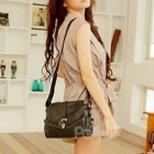 PG Beauty - Belted Flap Cross Bag