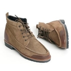 Groove9 - Faux-Suede Lace-Up Ankle Boots