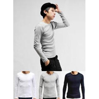 Crewneck Long-Sleeve T-Shirt