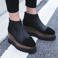JY Shoes - Platform Ankle Boots JY Shoes - Platform Ankle Boots