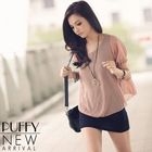 PUFFY - Mock Two Piece Chiffon Dress