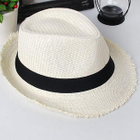 Momiton - Frayed Woven Hat