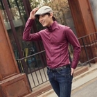 Groove9 - Button-Down Check Shirt