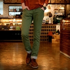 Style Engin - Roll-Up Cotton Pants