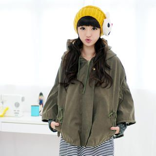 Fleece Lined Cape Jacket Fleece Lined Cape Jacket