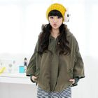 59 Seconds - Fleece Lined Cape Jacket
