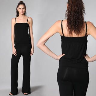 Smocked Jumpsuit