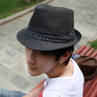 Momiton - Sash-Accent Straw Hat