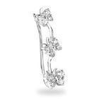 MaBelle - 18K White Gold Diamond Single Earring