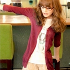 Tokyo Fashion - 3/4-Sleeve Knit Cardigan