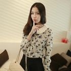 LORIKEET - Floral-Print Chiffon Blouse