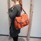 anello - Faux-Leather Messenger Bag