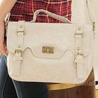 PG Beauty - Buckled Twist-Lock Satchel
