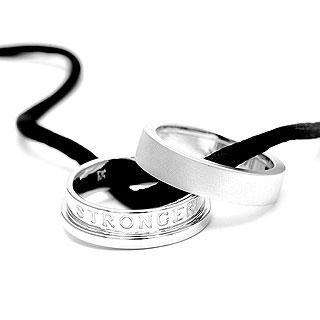 'STRONGER TOGETHER' Ring Necklace 'STRONGER TOGETHER' Ring Necklace