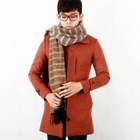 BoynMen - Funnel-Neck Wool Blend Coat