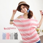Maymaylu Dreams - Set: Off-Shoulder Striped Knit Top + Camisole