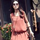 PUFFY - Asymmetric Hem Tank Dress