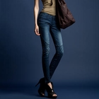 Othermix - Washed Stitched Skinny Jeans