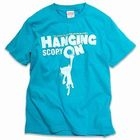 SCOPY - [Unisex] Crewneck Print Tee - 'HANGING ON'