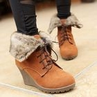 Grace Candy - Fleece-Lined Ankle Boots