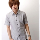 SeventyAge - Striped Short-Sleeve Shirt