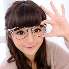 59 Seconds - Oversized Glasses (Non-Prescription Lens Included)